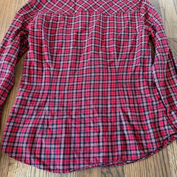 Vintage Ralph Lauren Women’s Slim Fit 100% Cotton Pearl Snap Size 6 - Picture 15 of 16